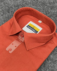 Carrot Business Class Oxford Lycra Formal Shirt