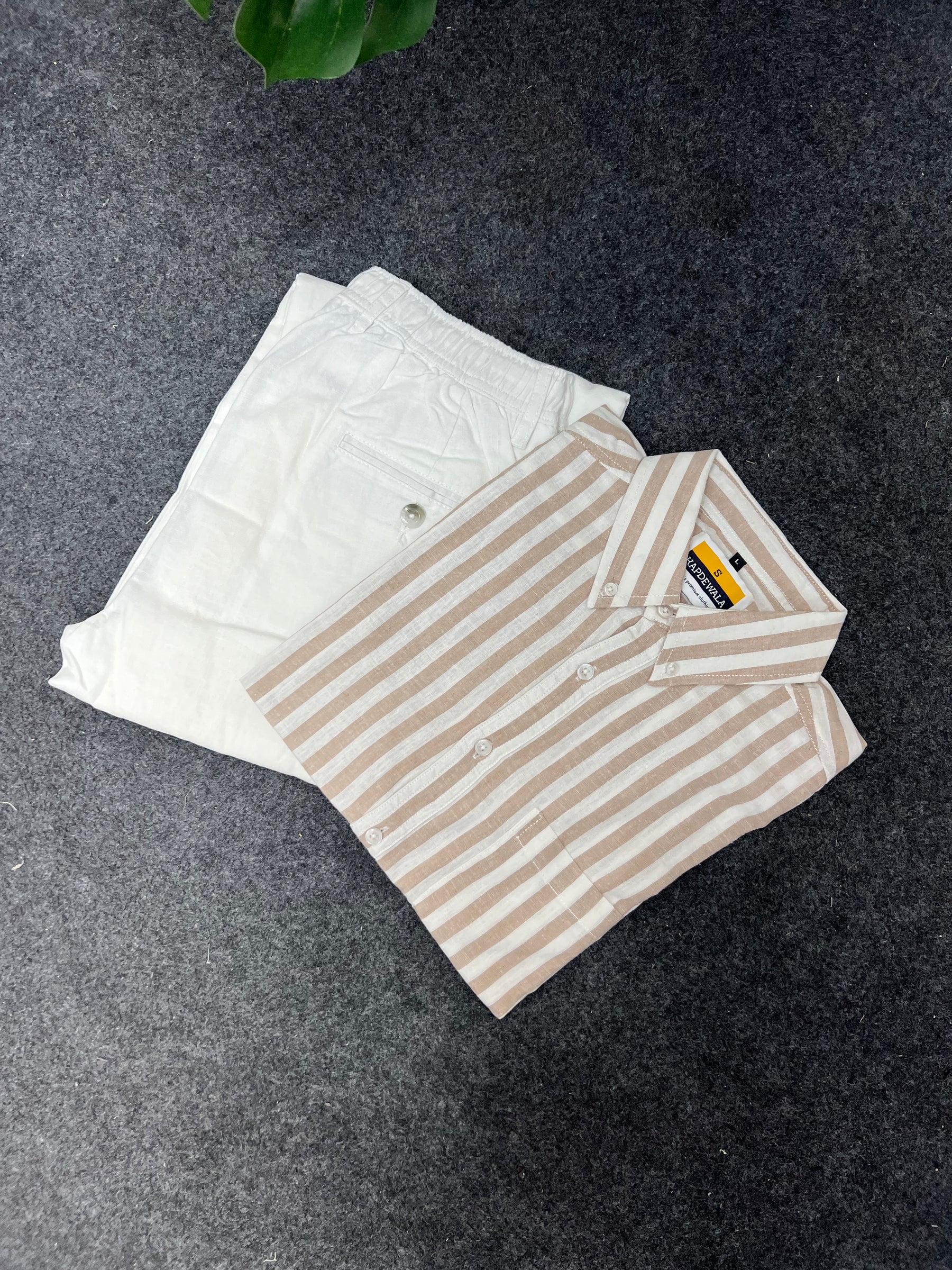 Cotton Linen Lining Shirt