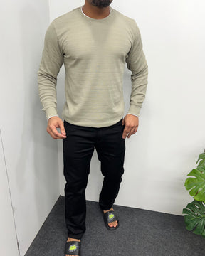 Dusty Plain Knit T-Shirt