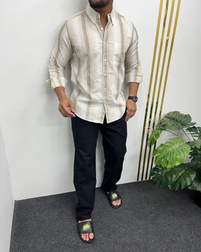 Cotton Linen Lining Shirt