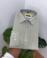 Jute Cotton Striped Shirt