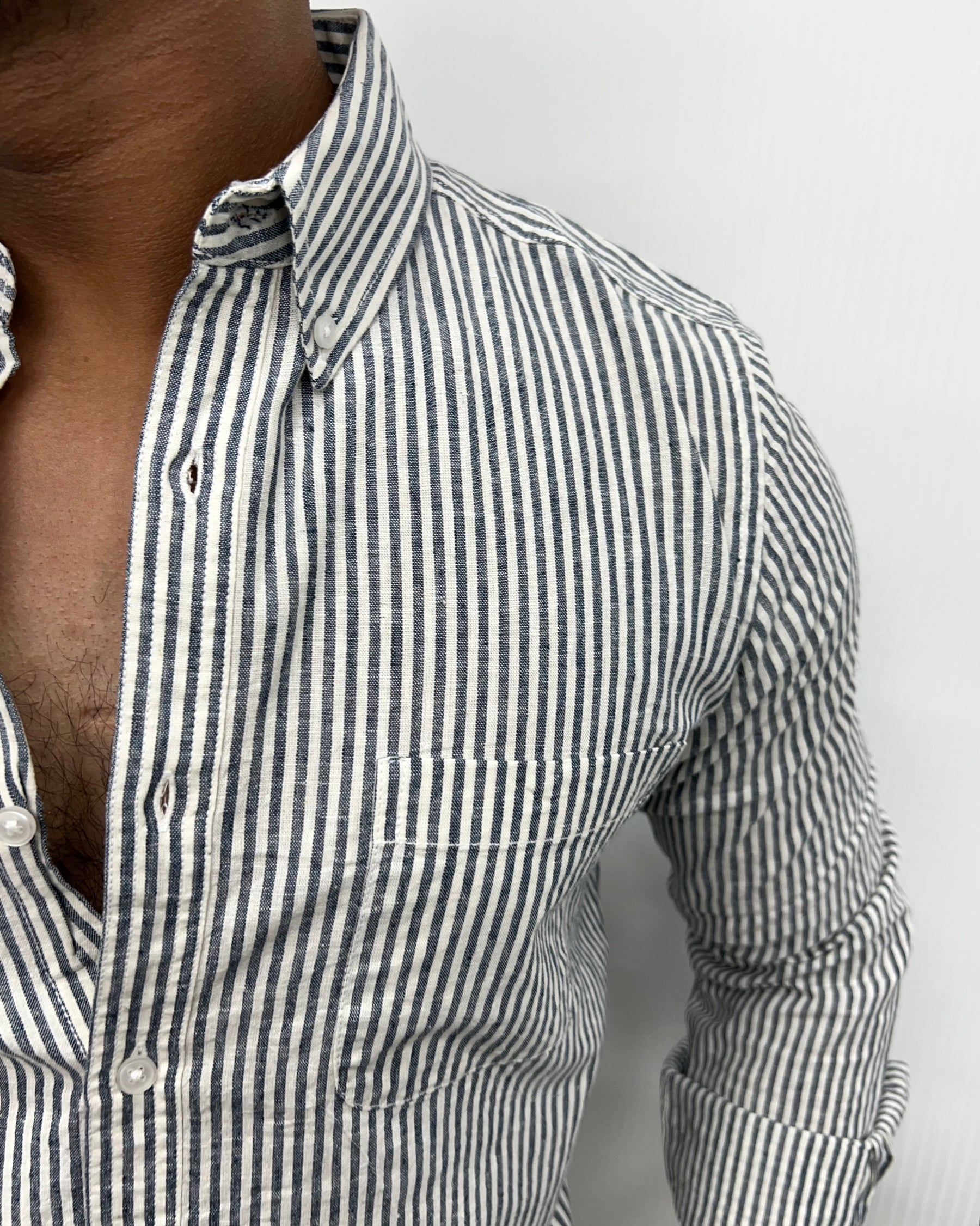 Cotton Linen Lining Shirt