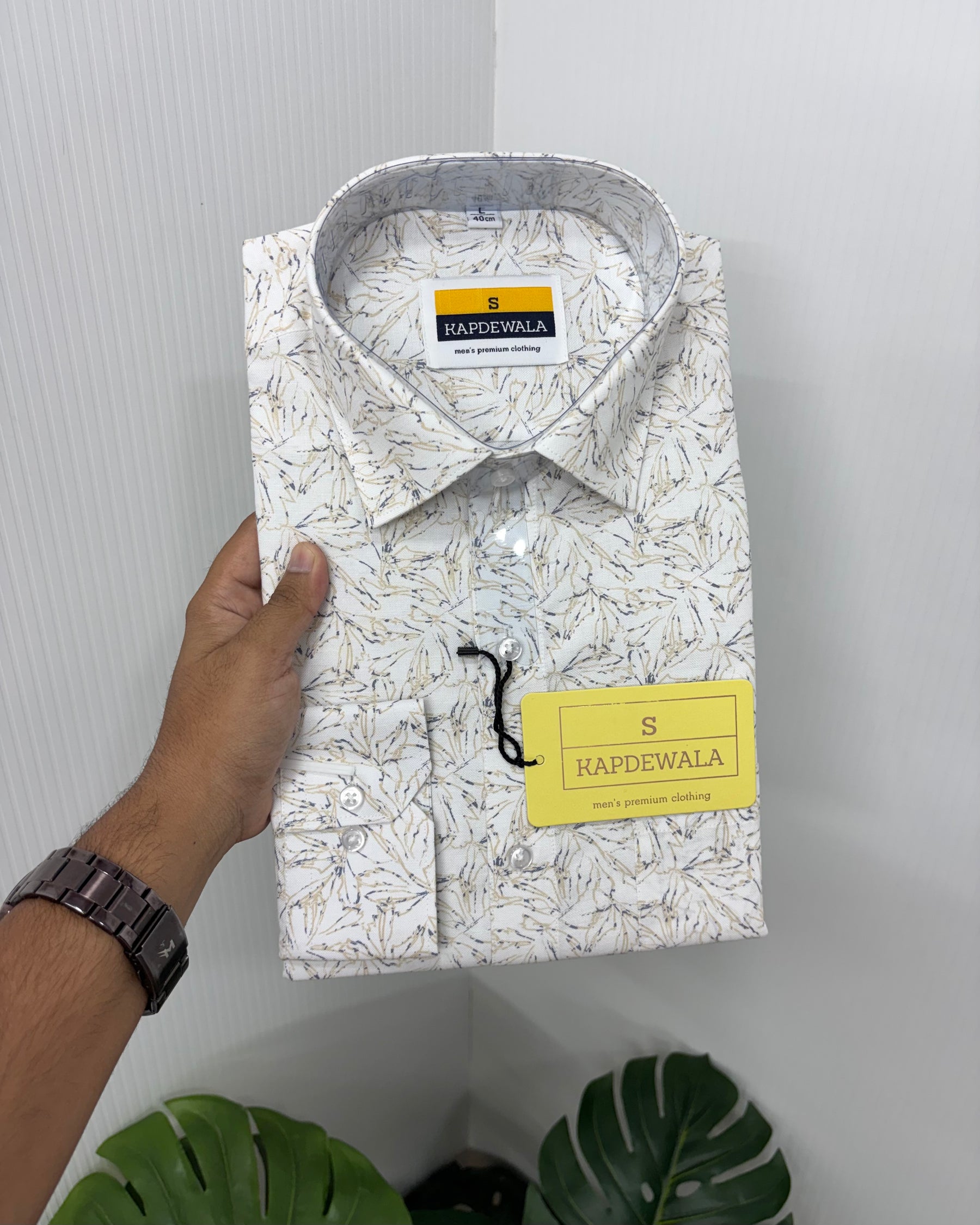 Luxury Feel Printed Shirt