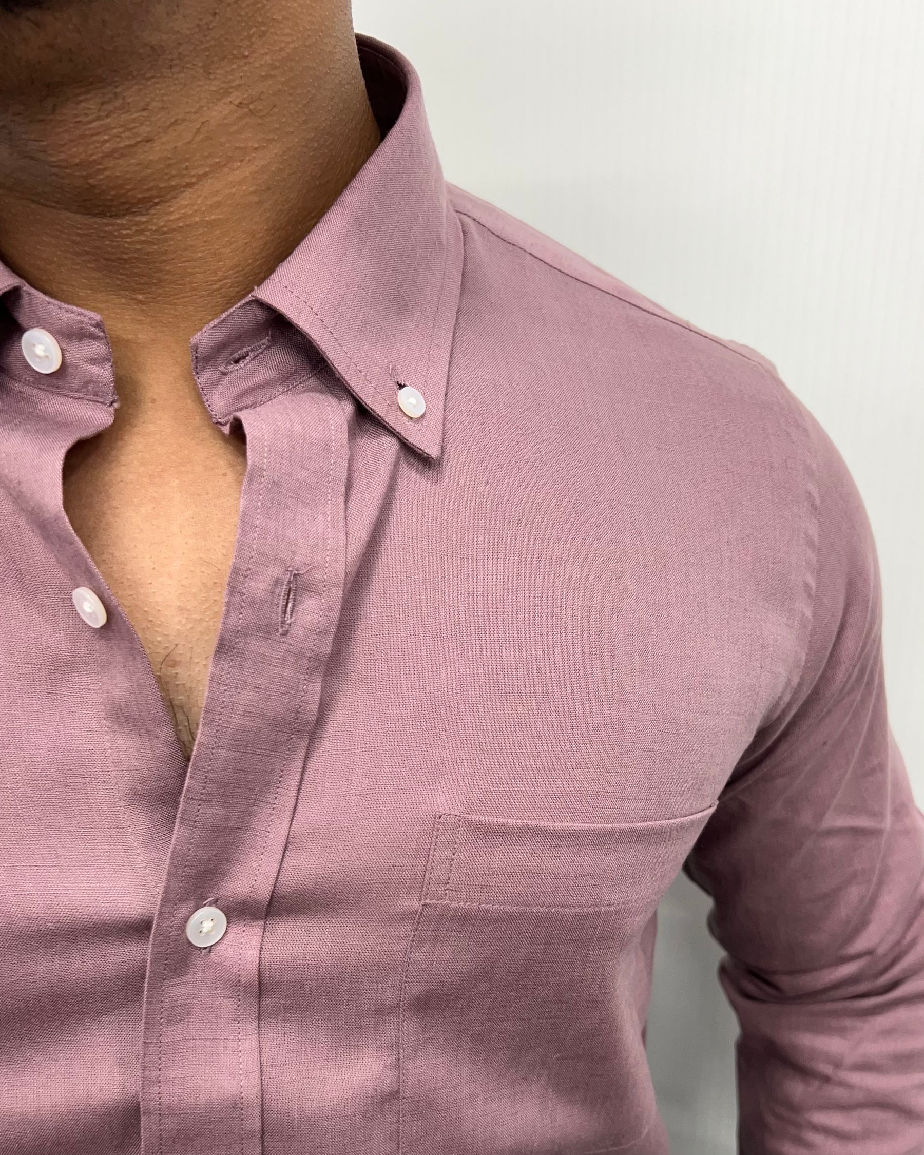 Rose Cotton Linen Shirt