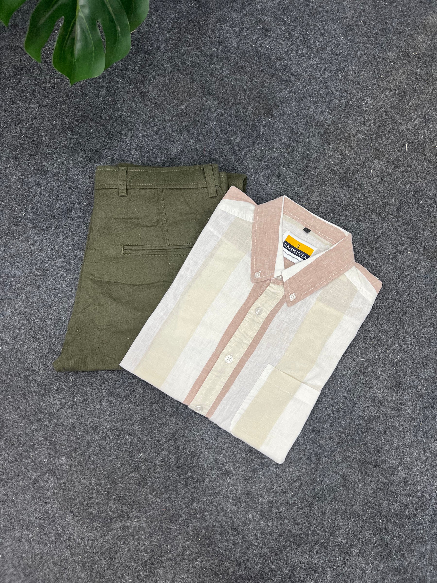 Cotton Linen Lining Shirt
