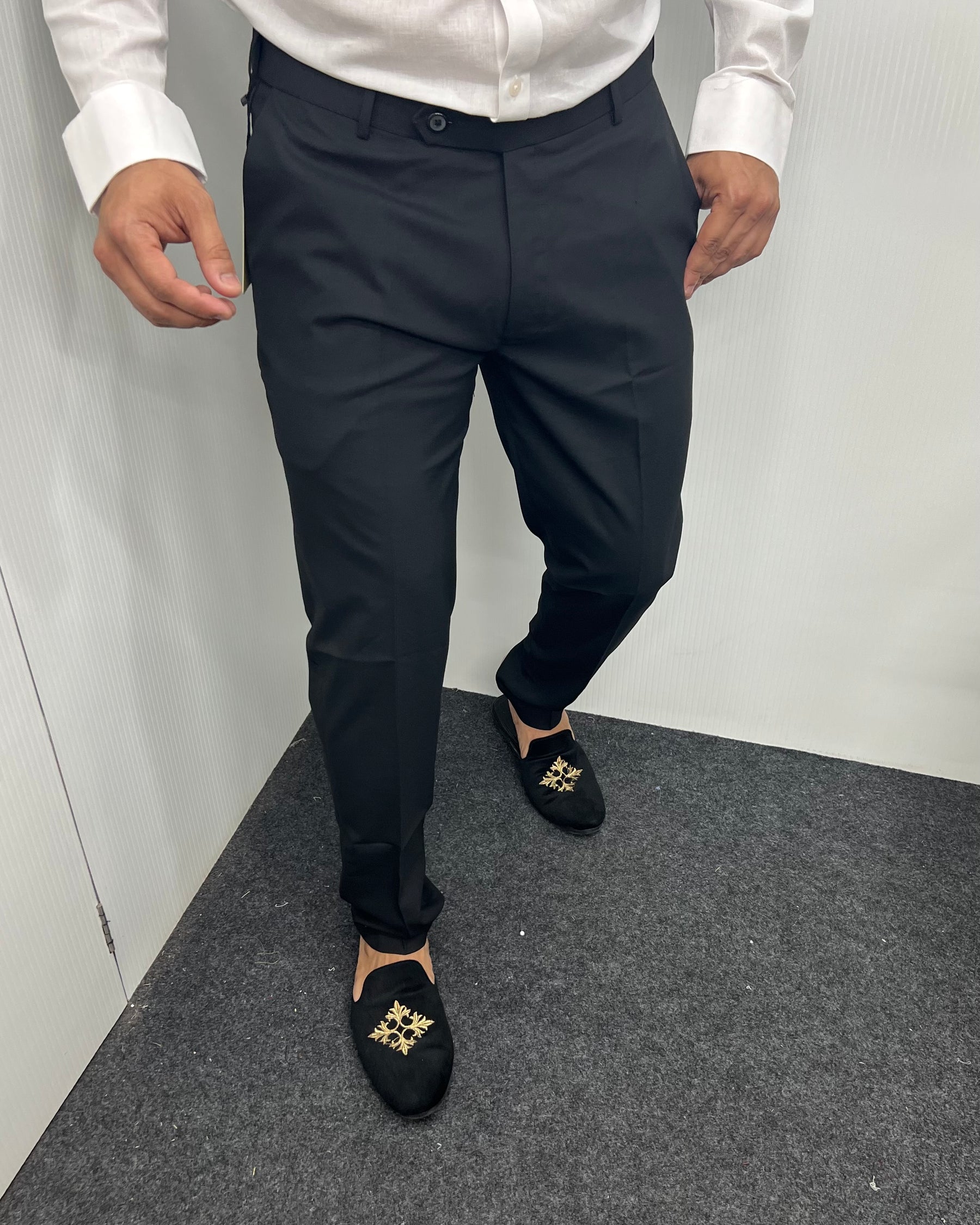 Deep Brown Flexiwaist Business Class Formal Pant