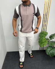 Ivory Pattern T-Shirt