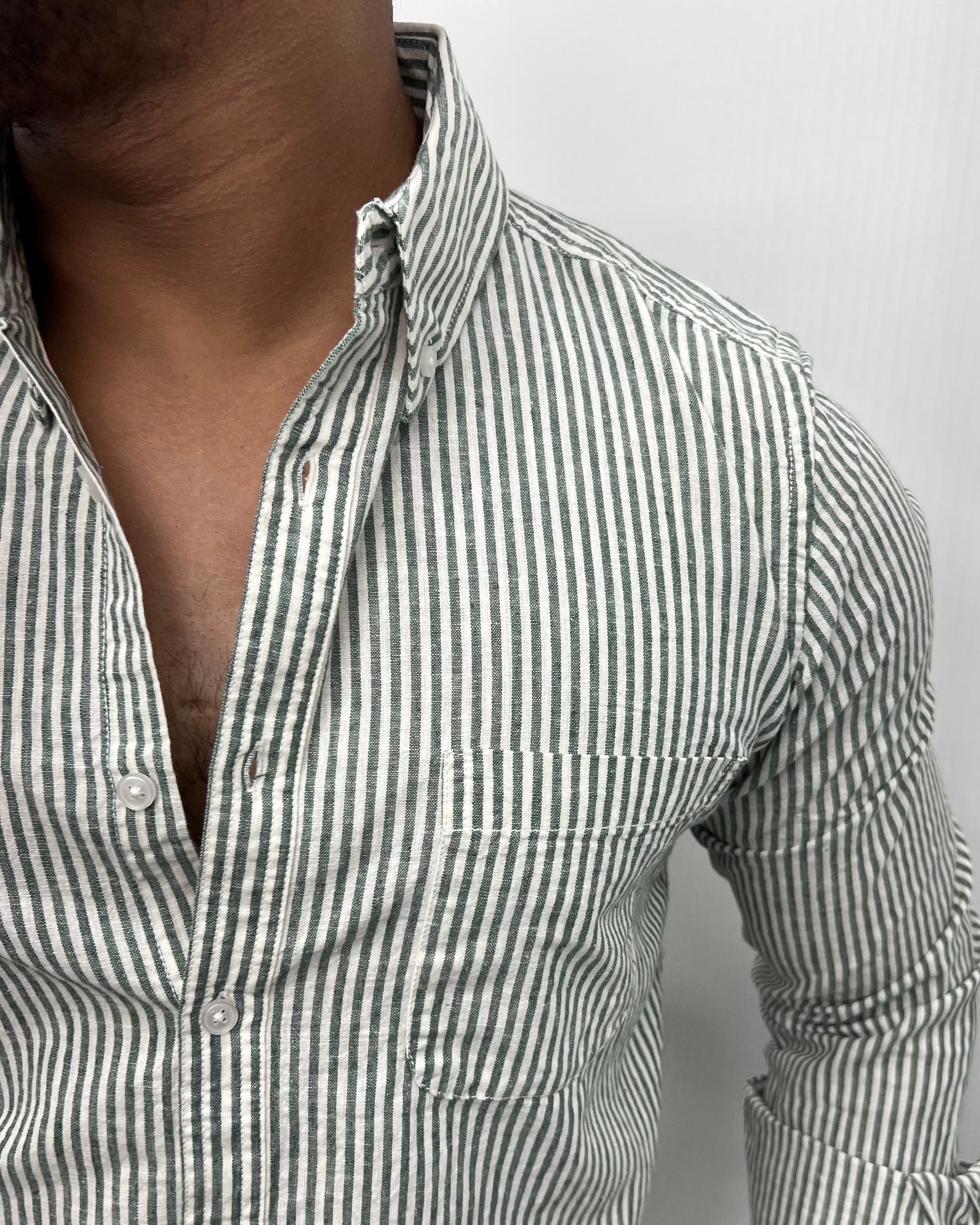 Cotton Linen Lining Shirt