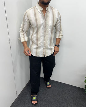 Cotton Linen Lining Shirt
