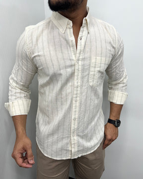 Cotton Linen Lining Shirt