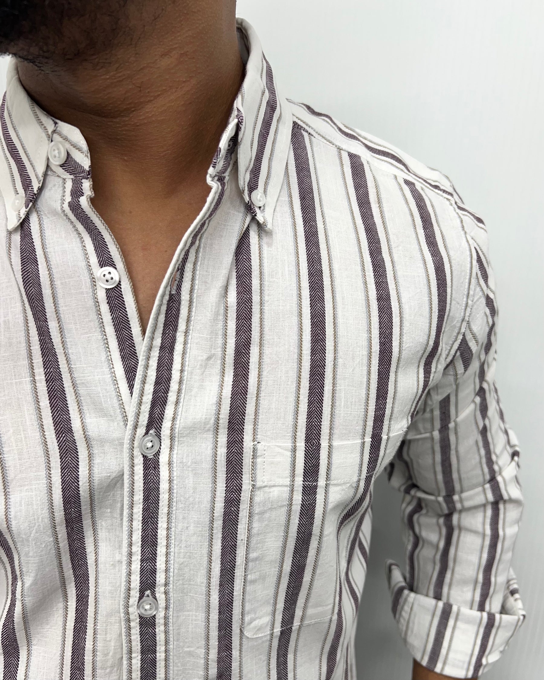 Cotton Linen Lining Shirt