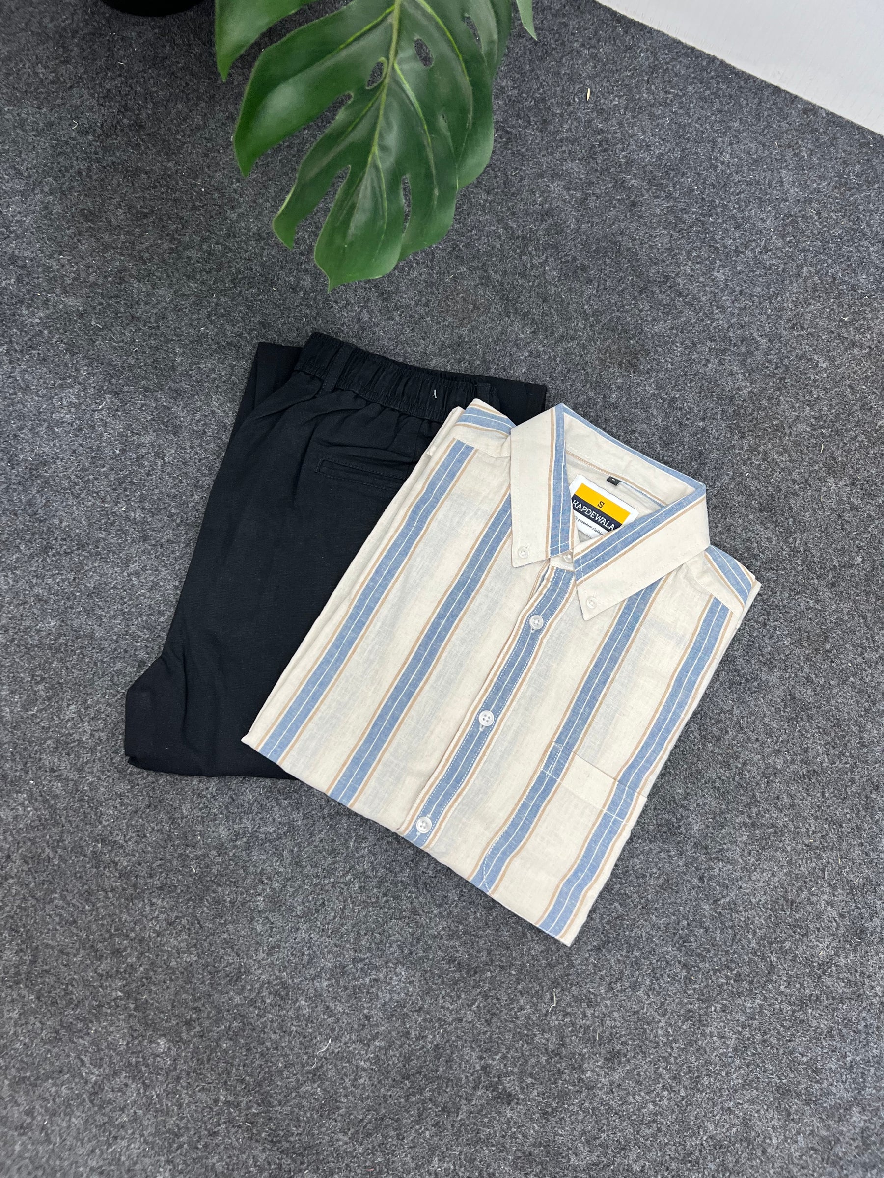 Cotton Linen Lining Shirt