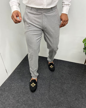 Cement Gray Business Class Formal Pant