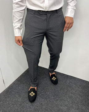 Cement Gray Flexiwaist Business Class Formal Pant
