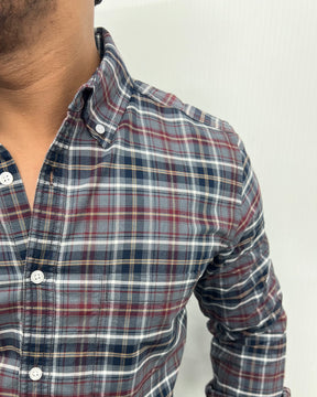 Cotton Oxford Checks Shirt
