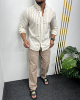 Cotton Linen Lining Shirt