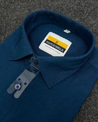 Chintamani Business Class Oxford Lycra Formal Shirt