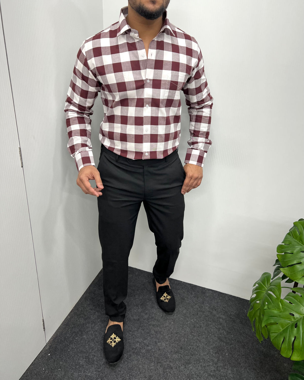 Red Checkered Shirt