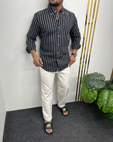 Cotton Linen Lining Shirt