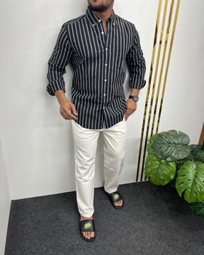 Cotton Linen Lining Shirt