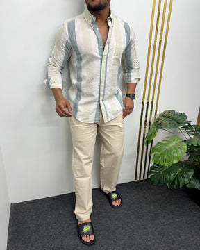 Cotton Linen Lining Shirt