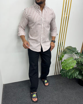 Cotton Linen Lining Shirt