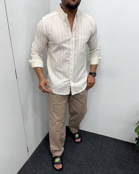 Cotton Linen Lining Shirt