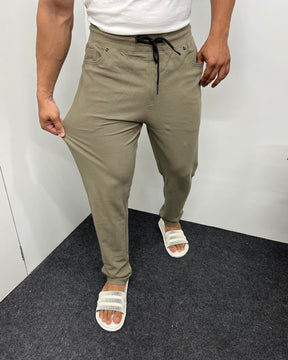 Dusty Mehandi Premium Cotton Matty Track Pant