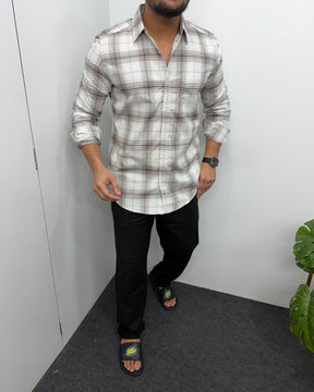 Superfine Cotton Checks Shirt