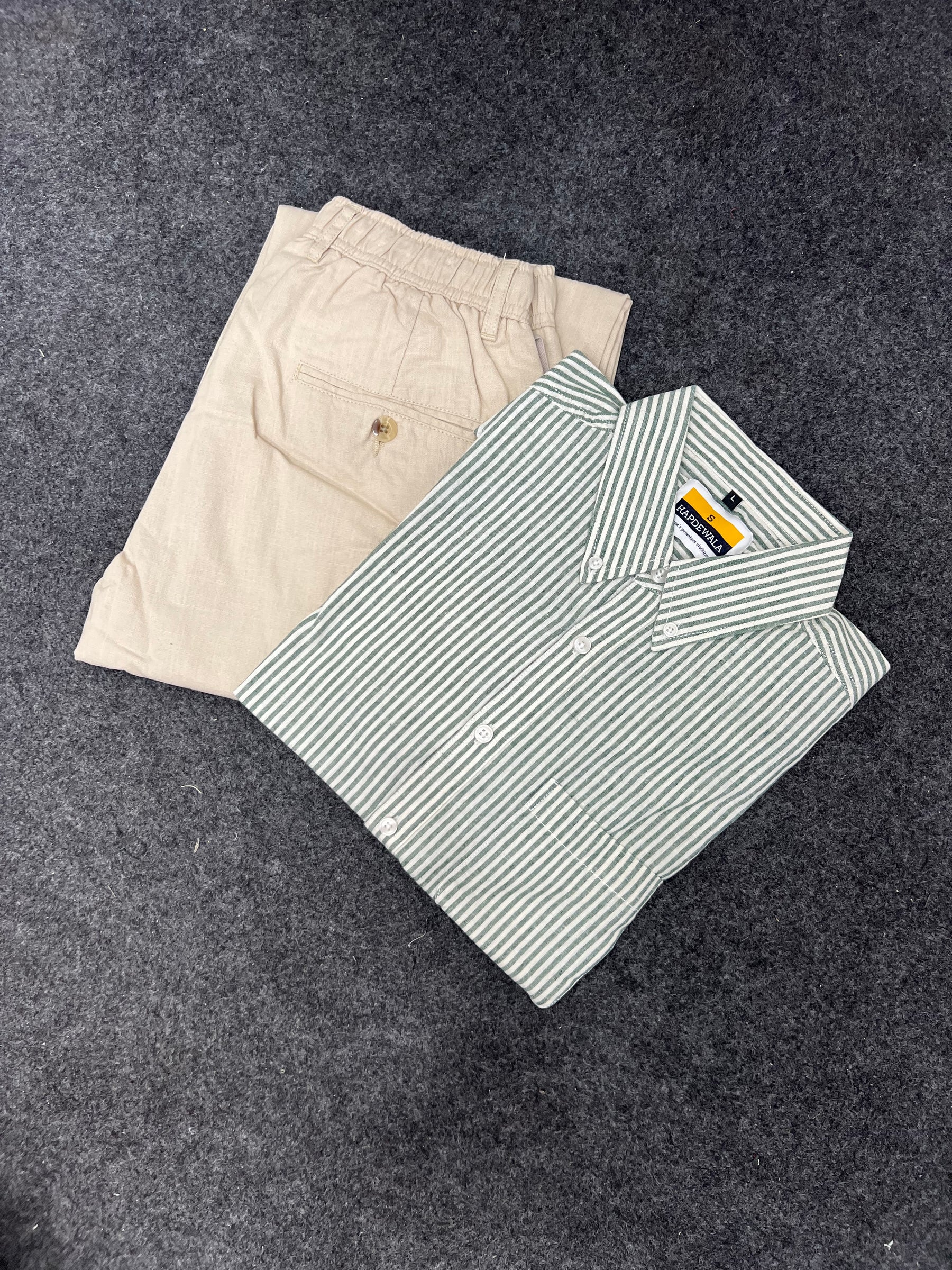 Cotton Linen Lining Shirt