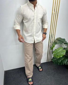 Cotton Linen Lining Shirt