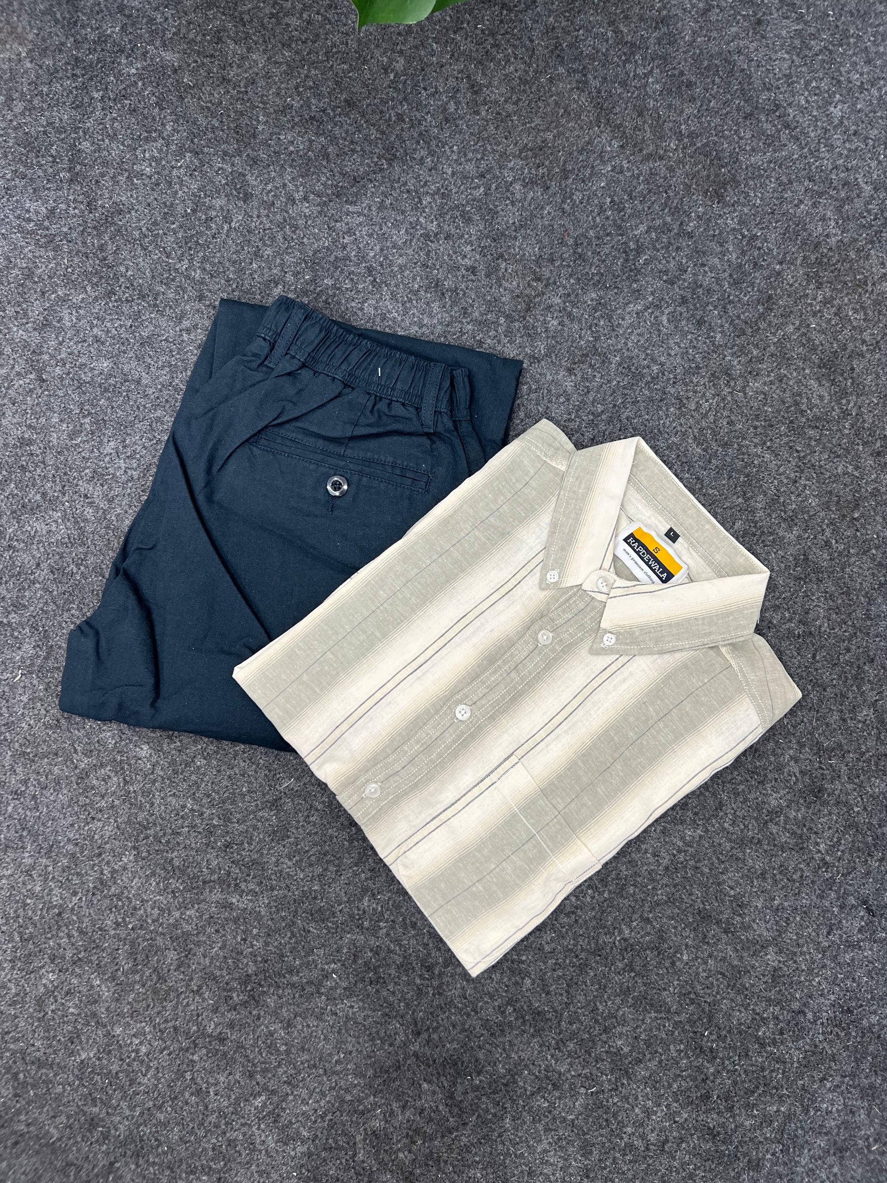 Cotton Linen Lining Shirt