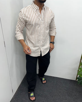 Cotton Linen Lining Shirt