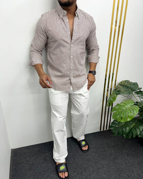 Cotton Linen Lining Shirt