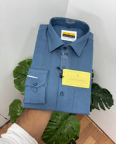 Self Design Cotton Striped Shirt