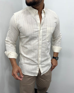 Cotton Linen Lining Shirt