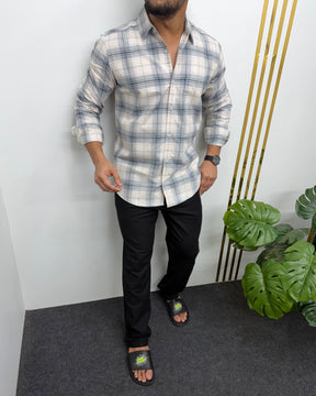 Superfine Cotton Checks Shirt