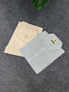 Cotton Linen Lining Shirt