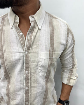 Cotton Linen Lining Shirt