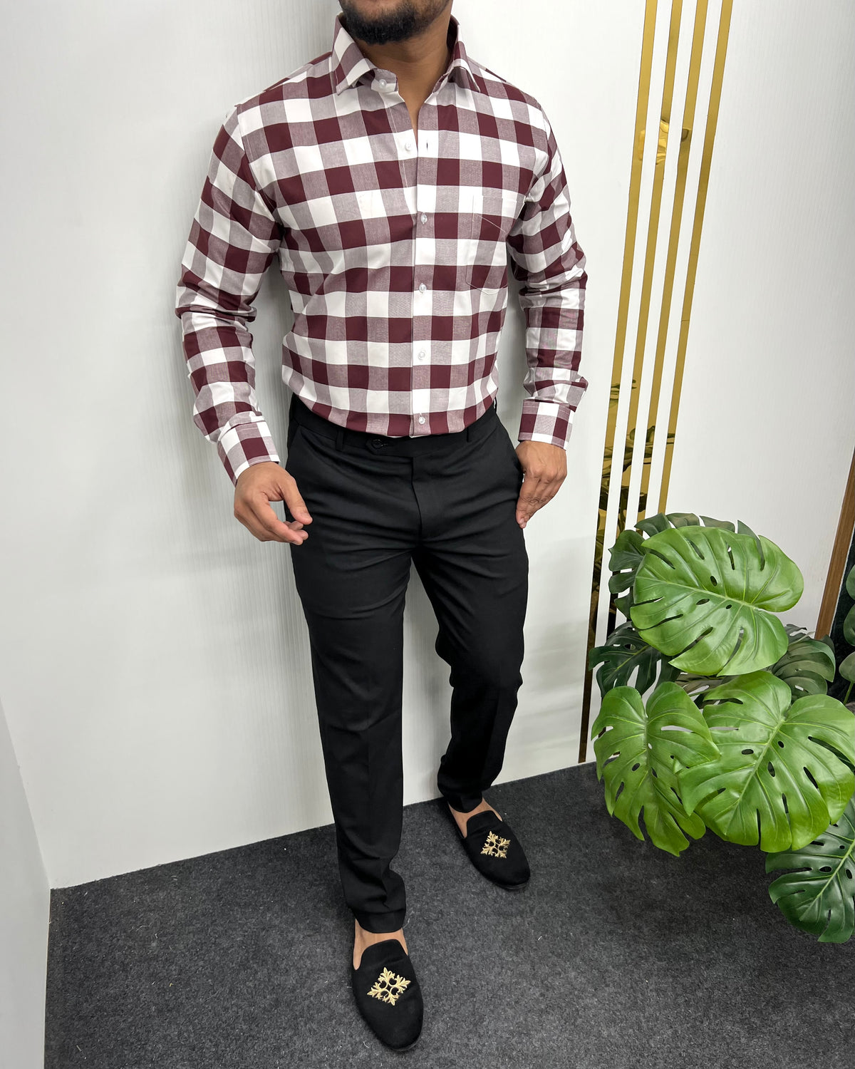 Red Checkered Shirt