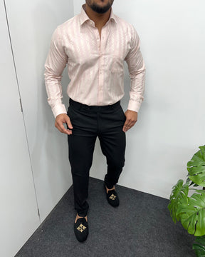Peach Premium Giza Finish Shirt