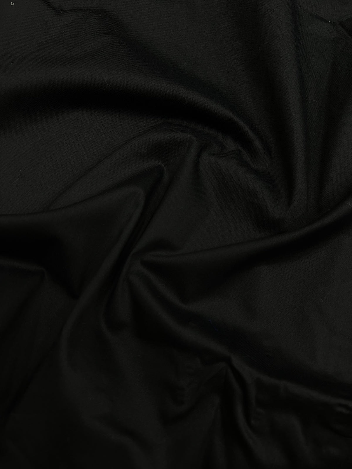 Plain Cotton Black Shirt